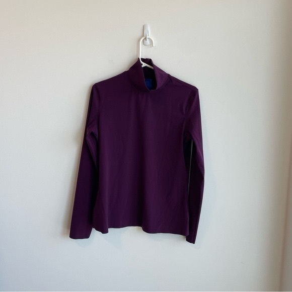 Kit and Ace Mock Long Sleeve Top Purple Size Large - Picture 2 of 6